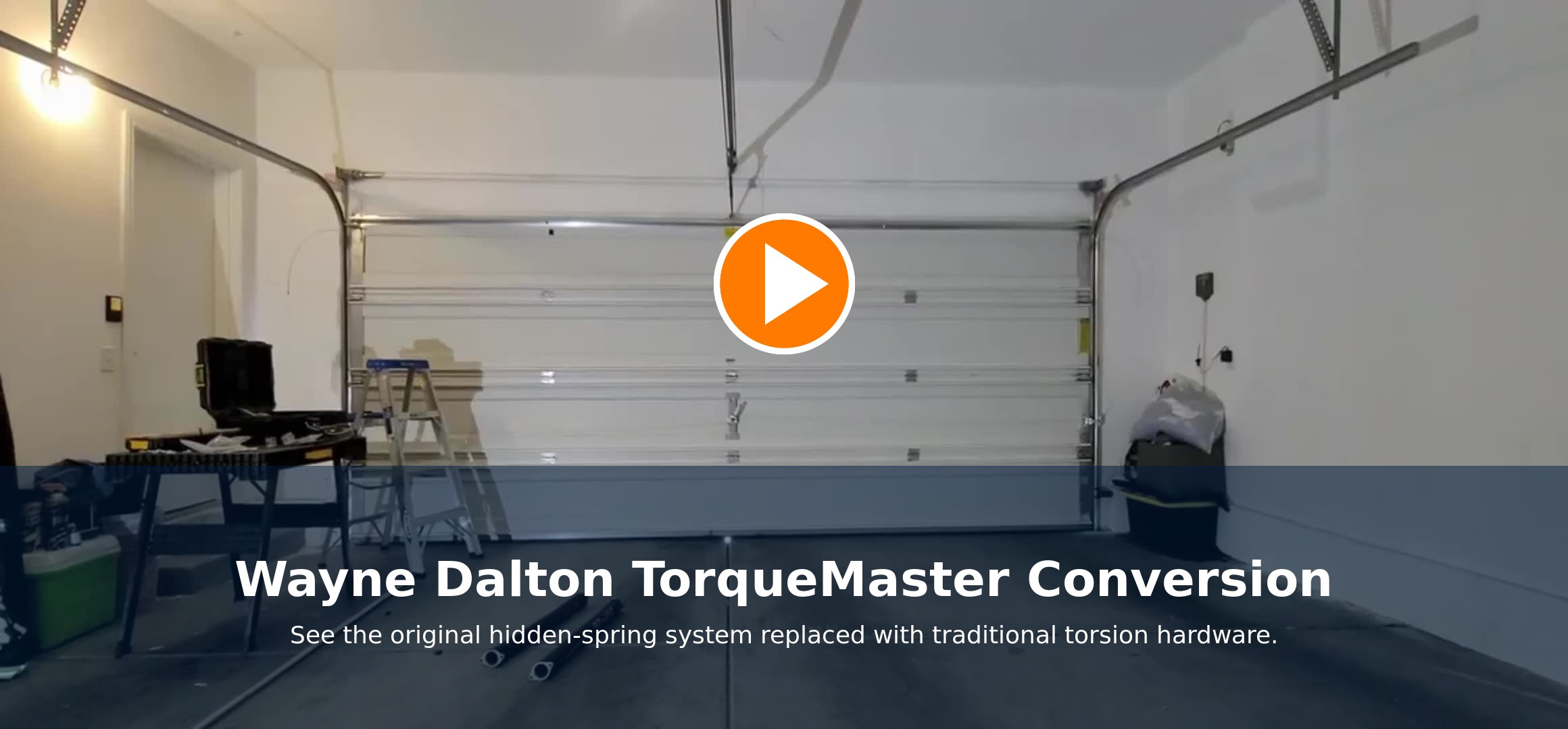 Empire Garage Door TorqueMaster conversion video preview